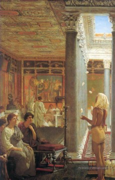  tadema - Jongleur égyptien romantique Sir Lawrence Alma Tadema